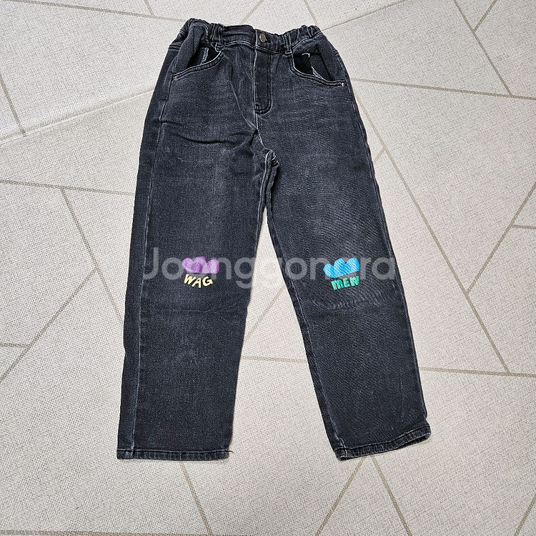 아이러브제이 기 배기핏 데님 팬츠 3xl 150사이즈--2