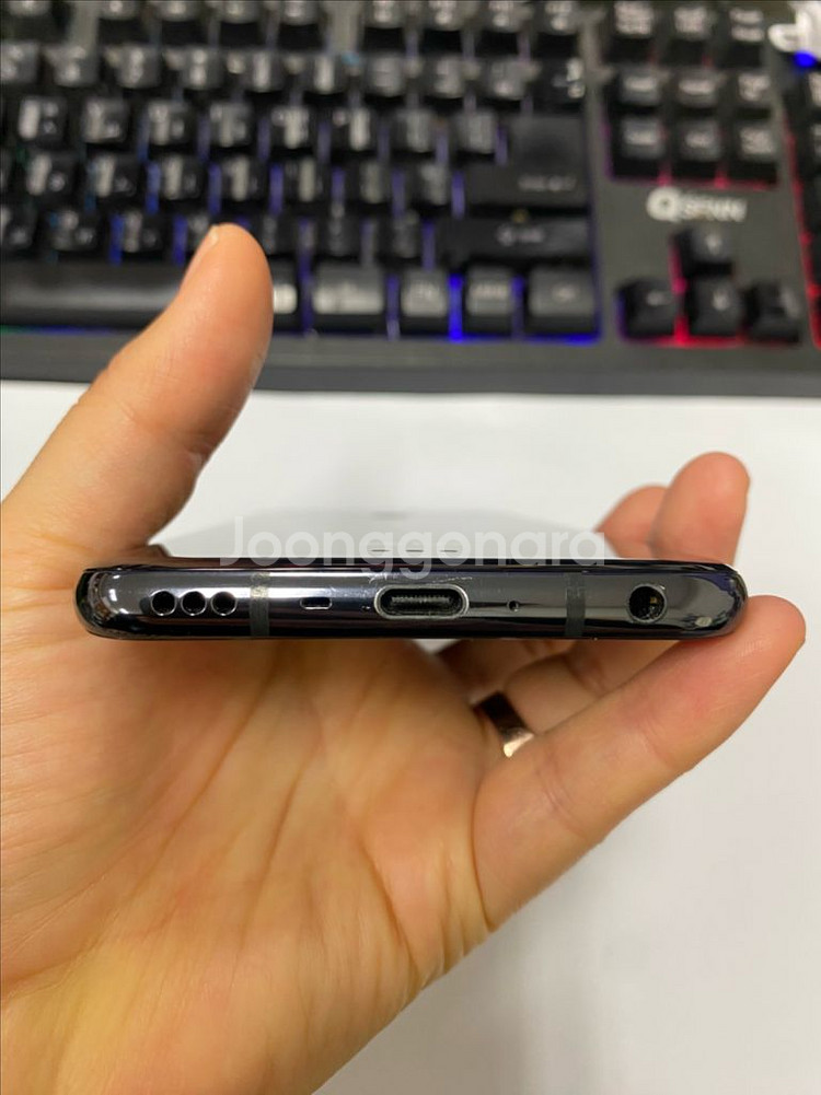 LG V50 블랙 A급 128G 무잔상 듀얼스크린SS급--9