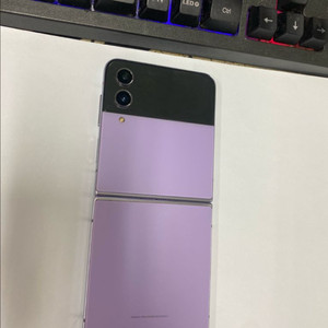 SK 갤럭시Z플립4 퍼플 외관AA급 256GB 무잔상급