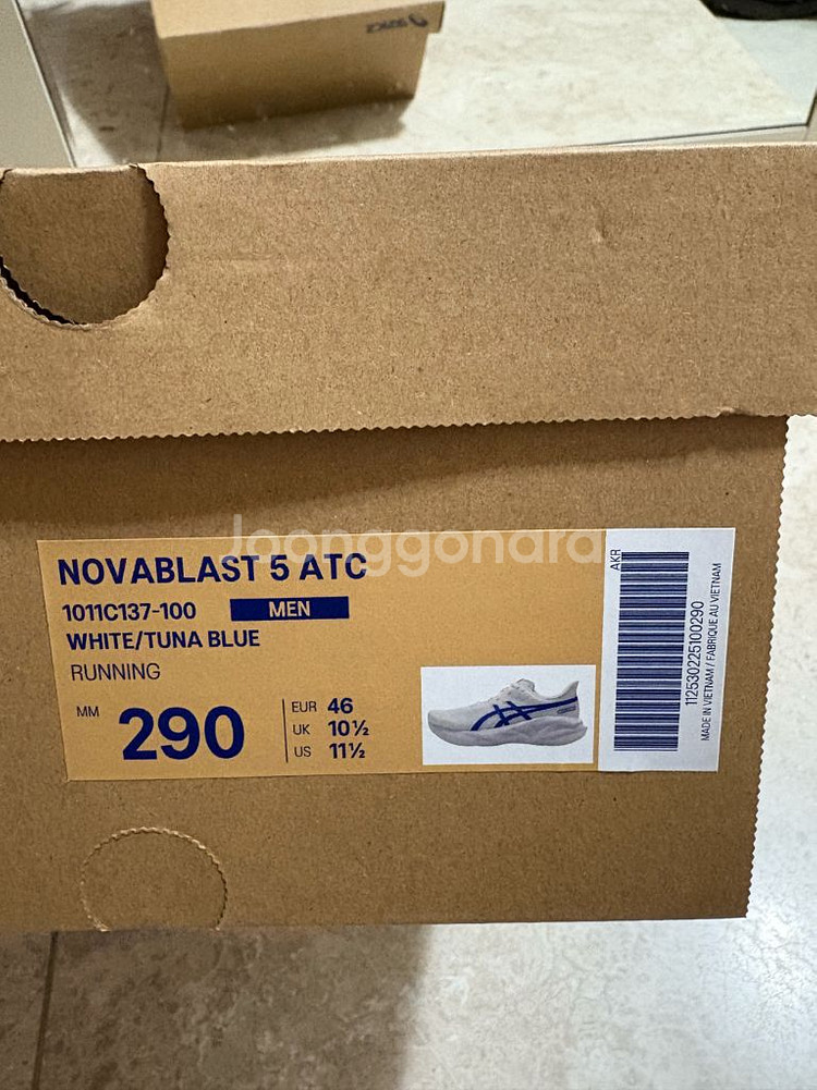 아식스 노바블라스트5 atc (290mm) 새제품--3