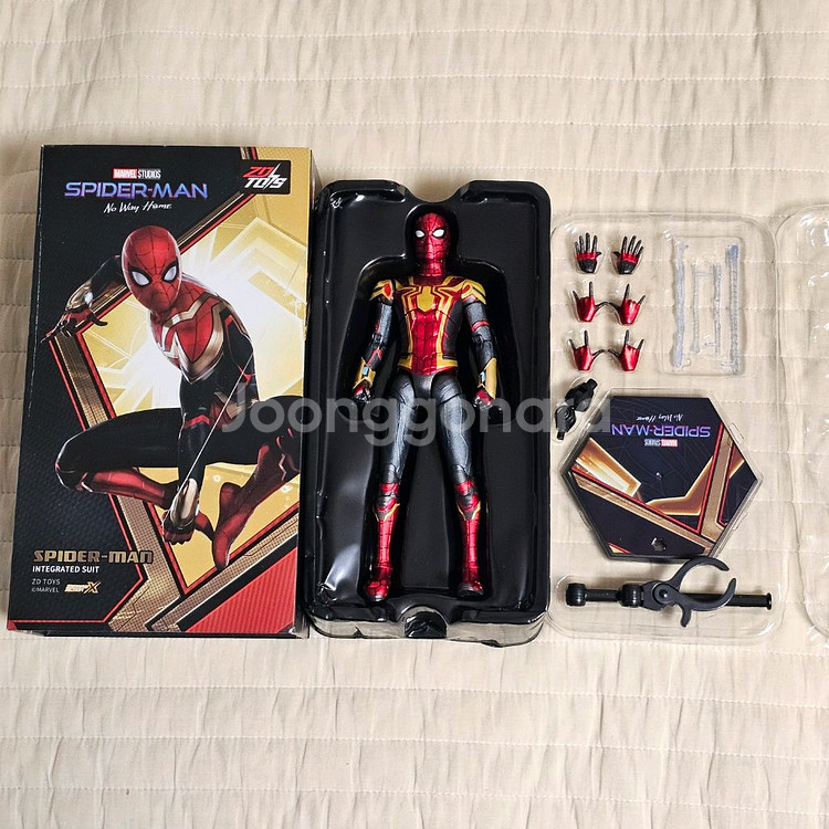 ZD TOYS 스파이더맨 노웨이홈 액션 피규어 1/10--0