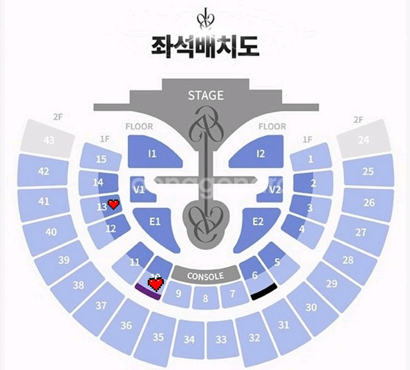 아이브 콘서트 1층 첫/막콘 양도--0