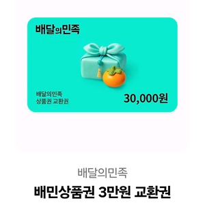 배민 배달의민족 3만원