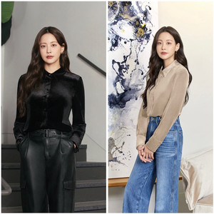 [조르쥬 레쉬] 벨벳 셔츠 2종