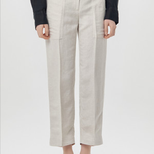 클럽모나코 린넨크림베이지 팬츠 택채새상품