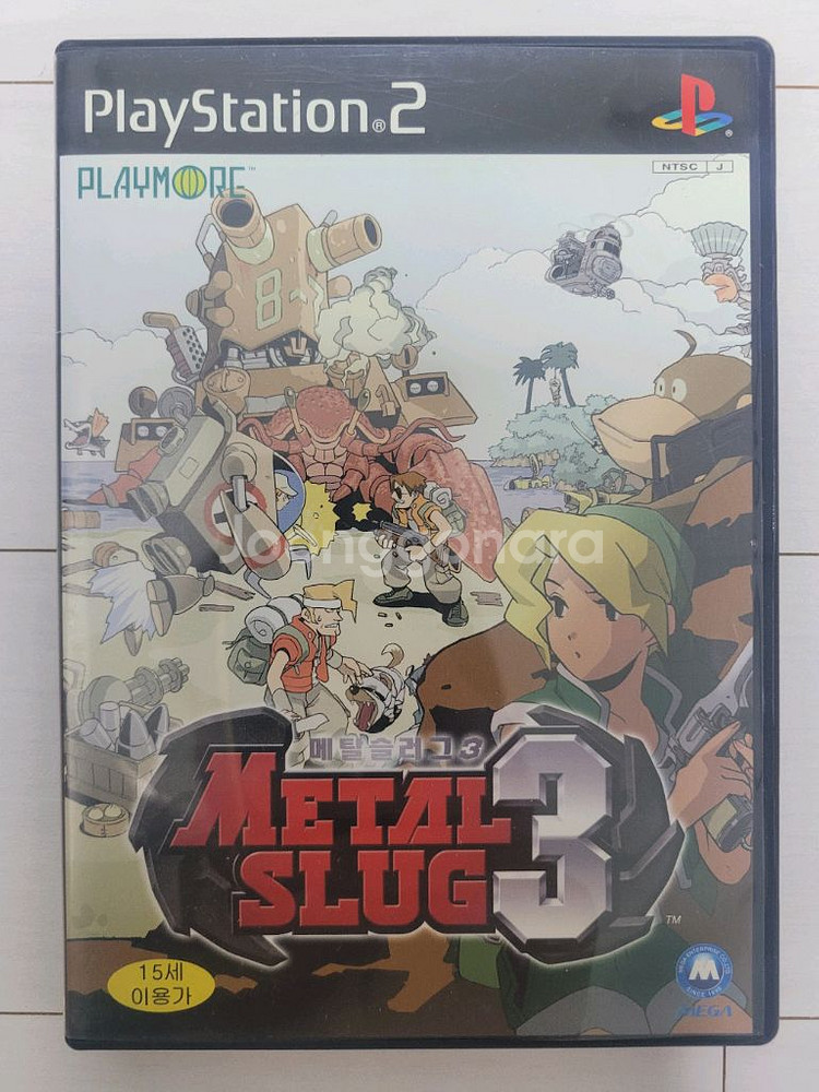 PS2 메탈 슬러그3--0