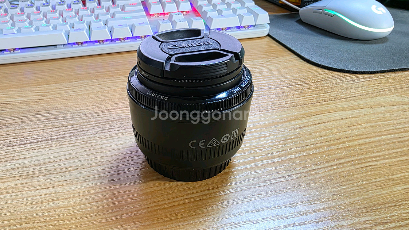 캐논 렌즈 EF 50mm F1.8 ii 2 인물용 단렌--1