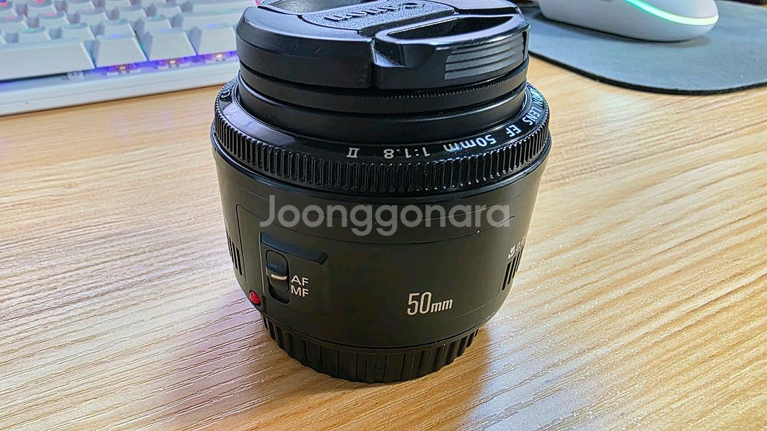 캐논 렌즈 EF 50mm F1.8 ii 2 인물용 단렌--0