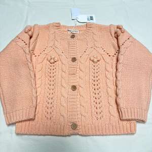 루이스미샤 폼폼 니트 가디건 6y