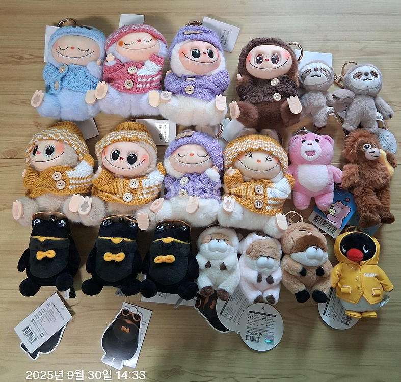 라부부 인형키링 (뽑기) 키링--0