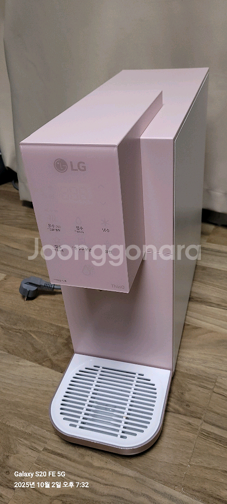 리퍼급 24년 엘지퓨리케어 오브제 컬렉션 정수기+새필터--0