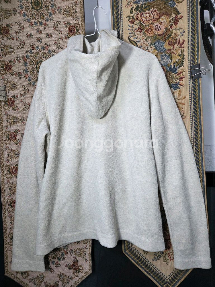 L 갭 후드 후리스 집업 자켓--1