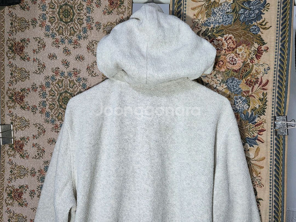 L 갭 후드 후리스 집업 자켓--5