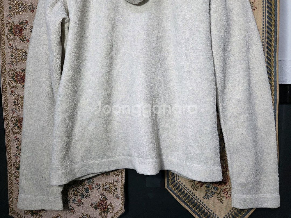 L 갭 후드 후리스 집업 자켓--4