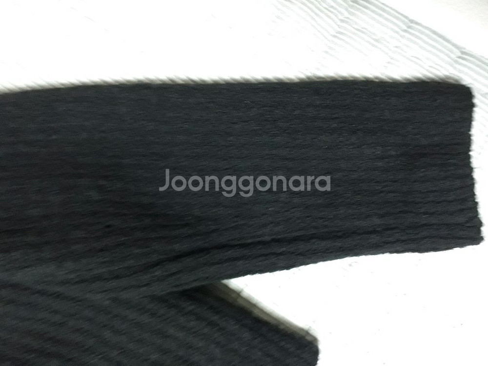 더캐시미어 니트 구스 점퍼 블랙85--8