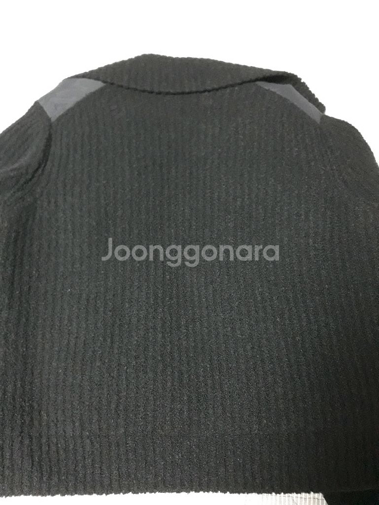 더캐시미어 니트 구스 점퍼 블랙85--7