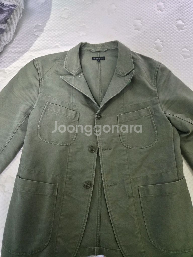 엔지니어드가먼츠 베드포드자켓 더블클로스 올리브 M--0