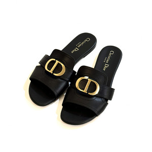 디올 CD 클래식 몽테뉴 몽테인 30 슬리퍼 뮬 구두