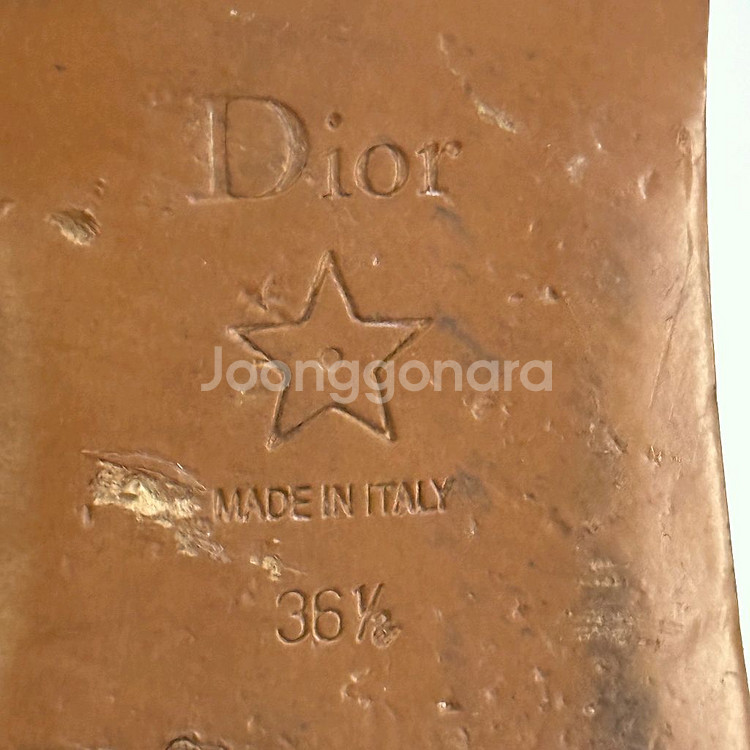 디올 CD 클래식 몽테뉴 몽테인 30 슬리퍼 뮬 구두--4