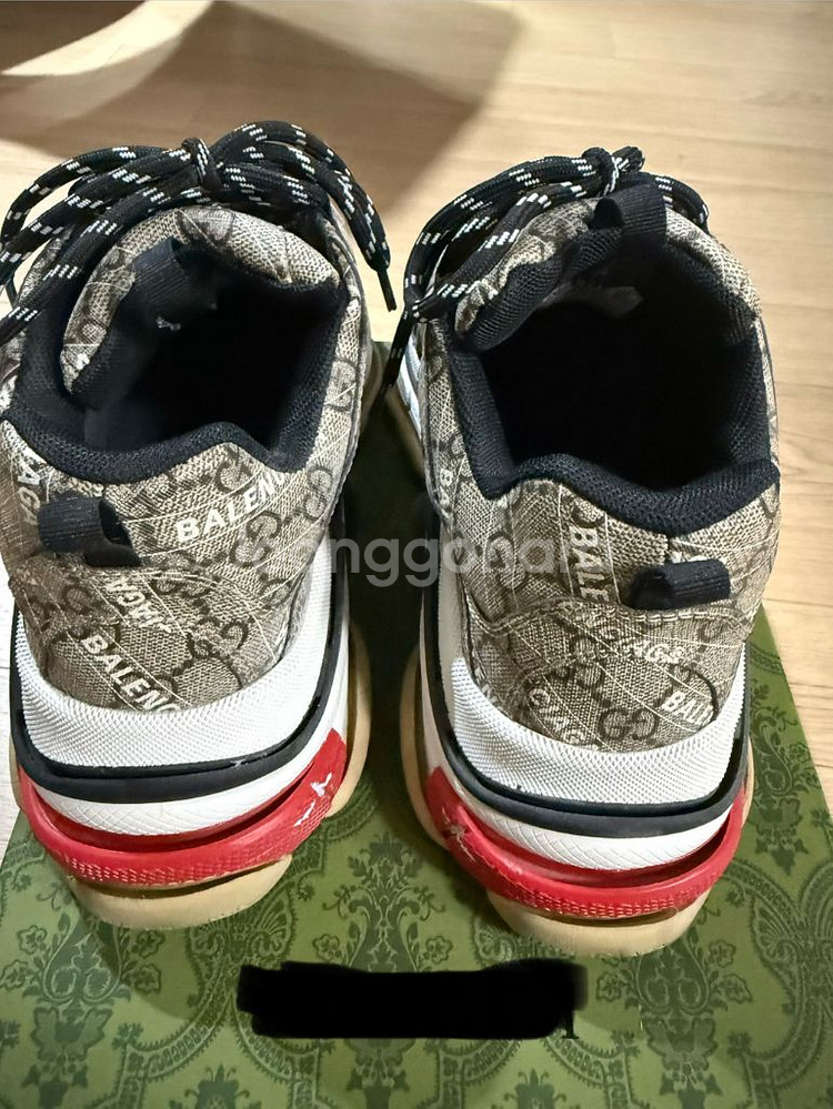 GUCCI 콜라보스니커즈265mm--2