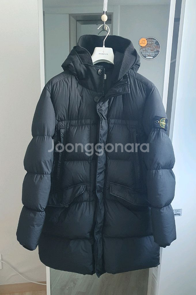 매장판)스톤아일랜드 크링클랩스 롱패딩 L--0
