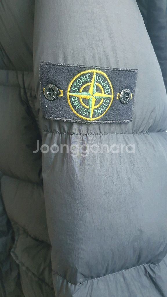 매장판)스톤아일랜드 크링클랩스 롱패딩 L--2