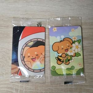 미개봉) 픽셀리 덕개 포토카드 포카 우주 꿀벌 잠뜰