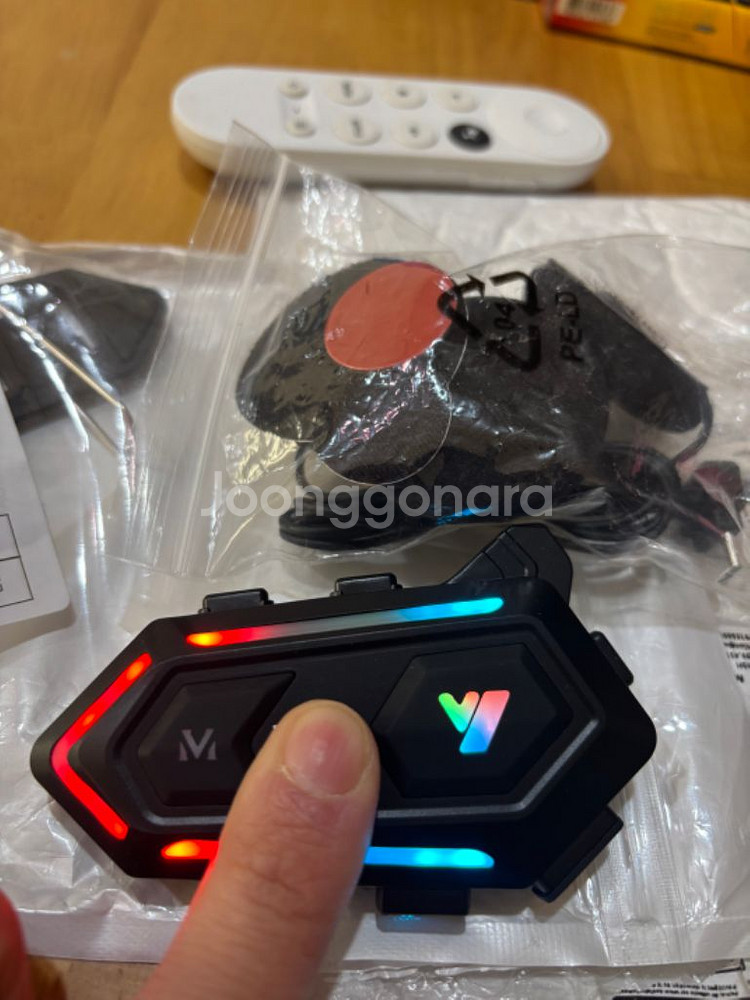 <무료배송 새상품>오토바이 헬멧 블루투스 팜 - 기타--0