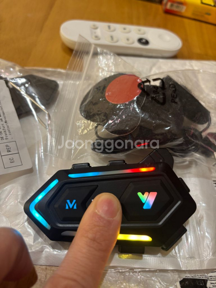 <무료배송 새상품>오토바이 헬멧 블루투스 팜 - 기타--1