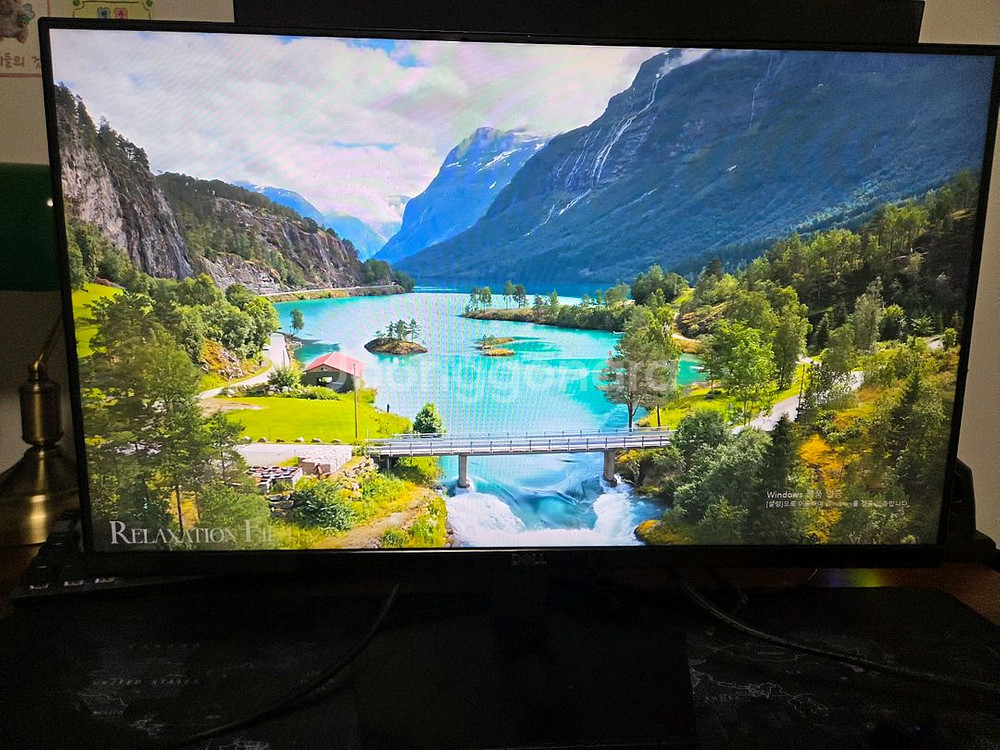 DELL 24인치 IPS 75Hz 모니터--1