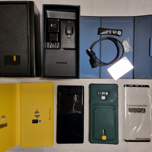 갤럭시 노트9 512GB 오션 블루 풀박스 15만