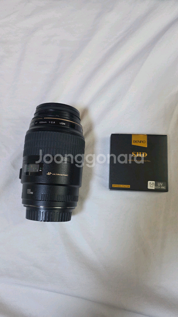 캐논 렌즈 EF 100mm F2.8 Macro USM--1
