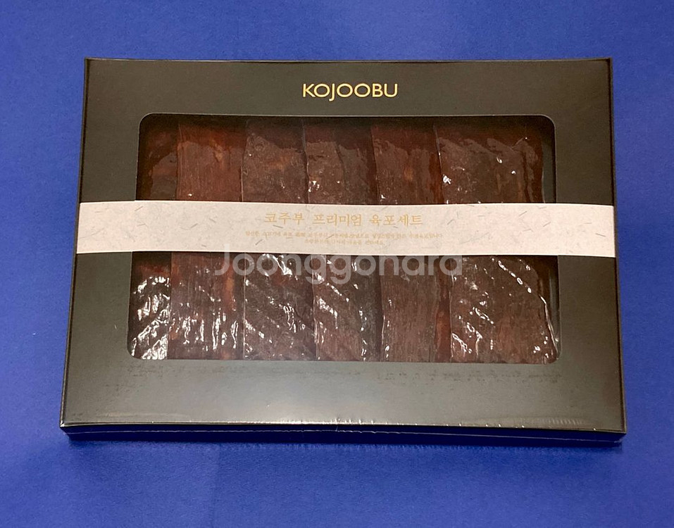 코주부 프리미엄 육포 + 쇼핑백 선물세트, 360g--0