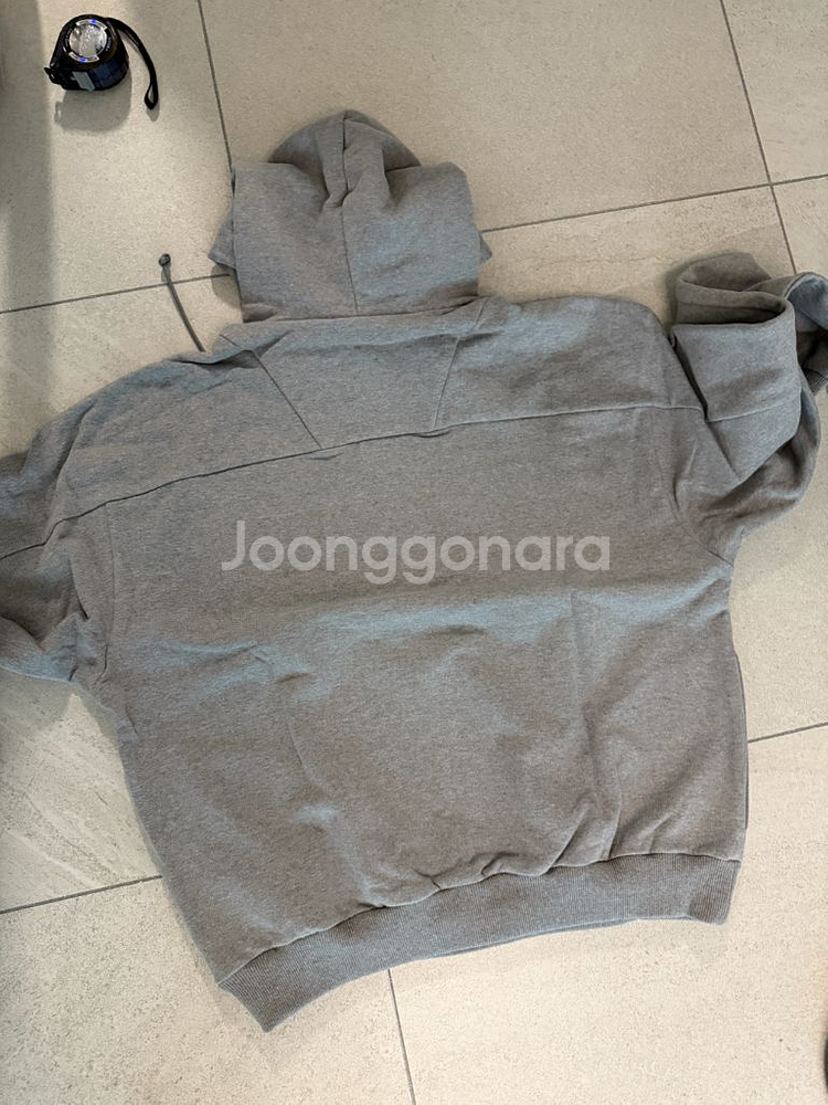 준지 코어 에센셜 후드 그레이 24fw M--11