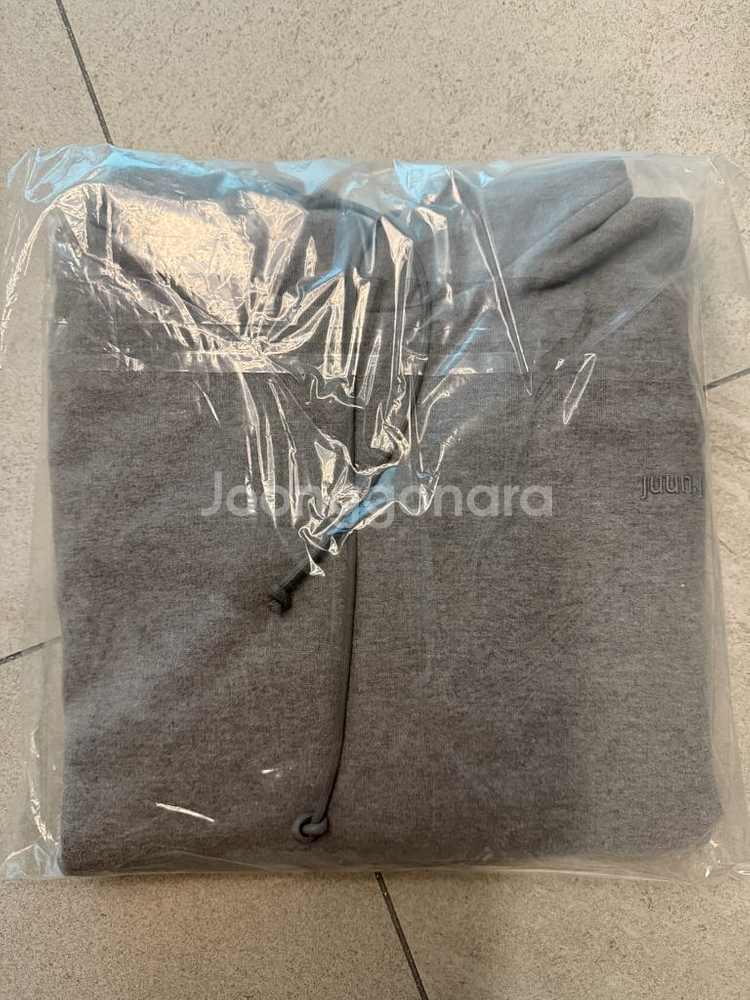 준지 코어 에센셜 후드 그레이 24fw M--12