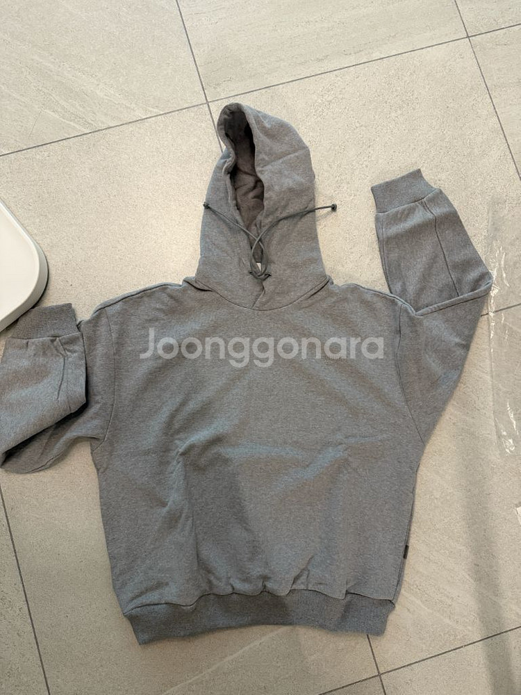 준지 코어 에센셜 후드 그레이 24fw M--0