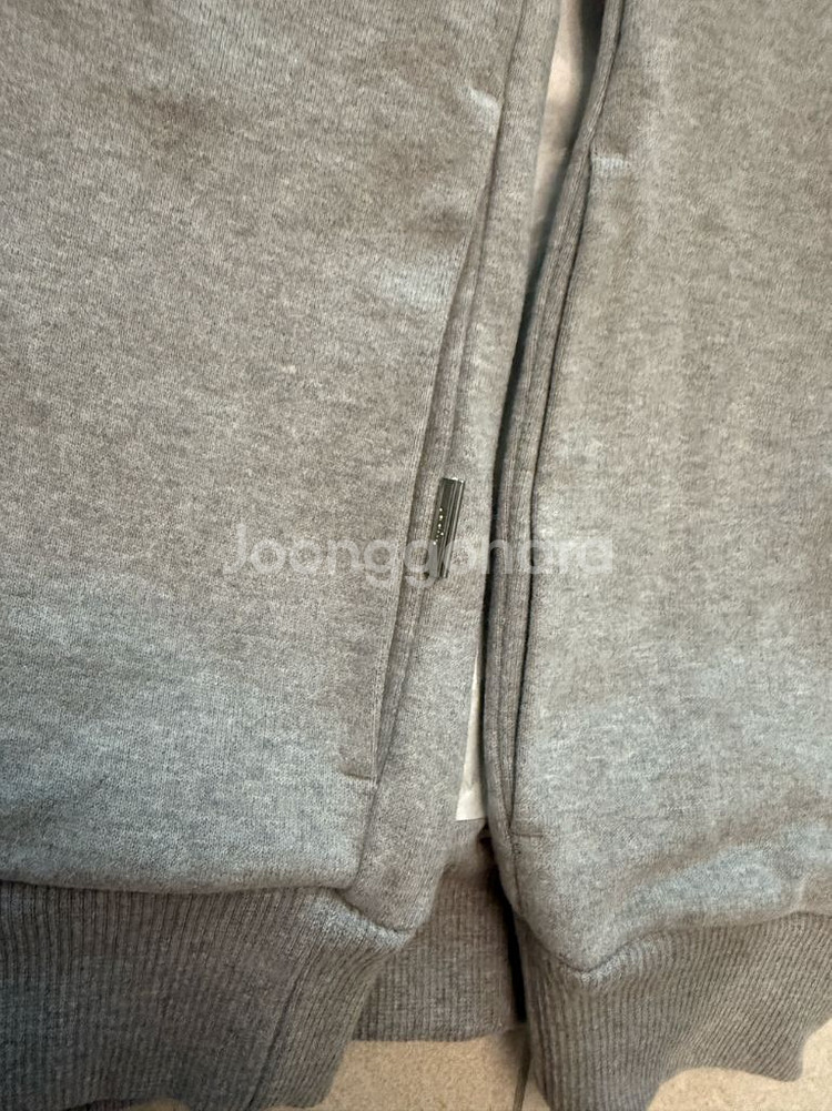 준지 코어 에센셜 후드 그레이 24fw M--6