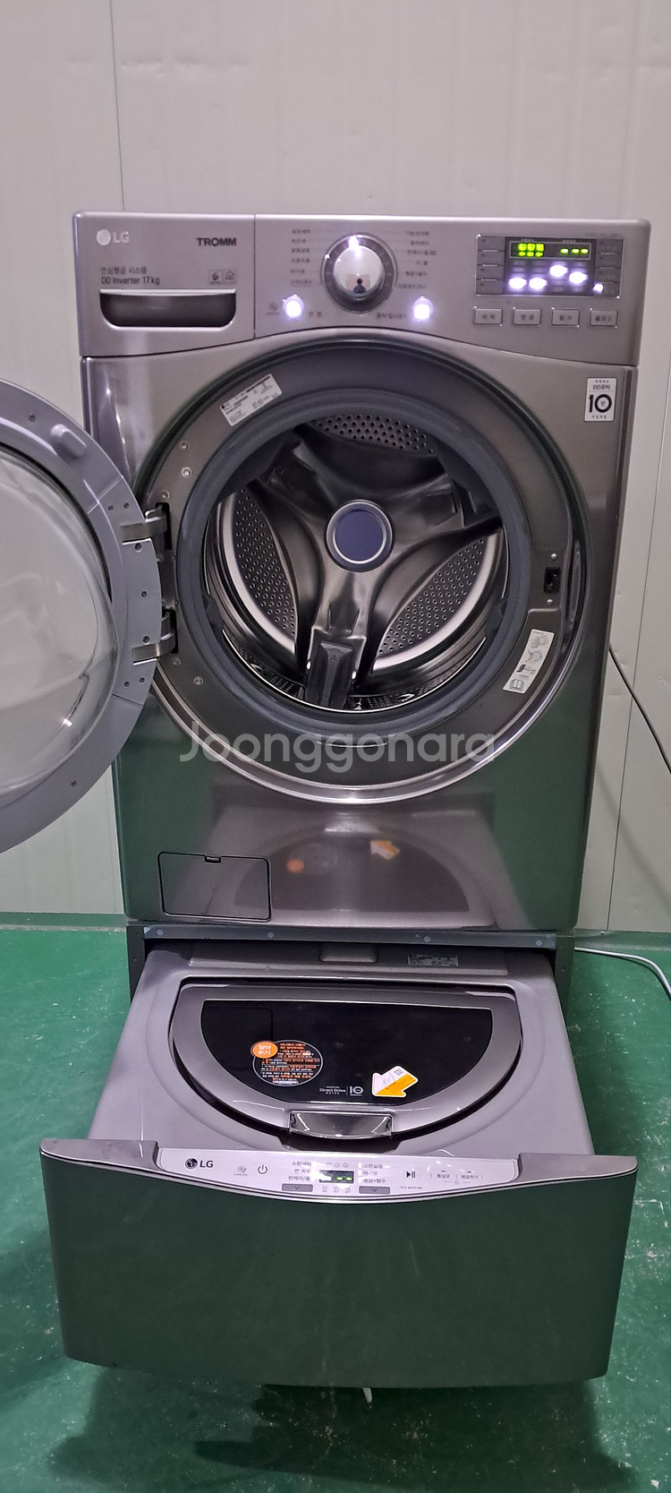 2664 엘지트롬 17KG/3.5KG 트윈워시 드럼--4