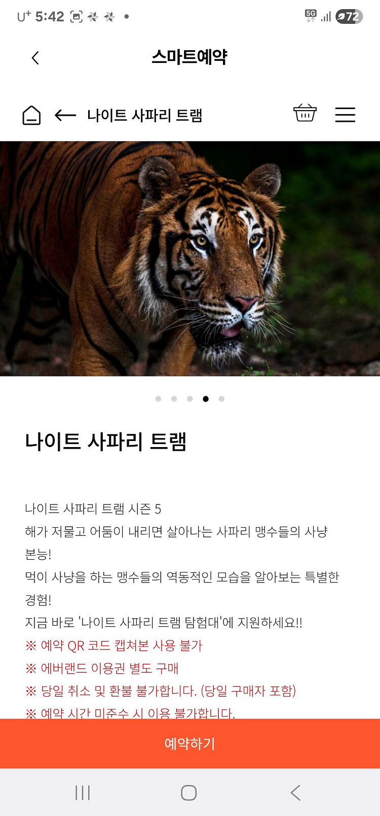 에버랜드 사파리 나이트 트램 10월8일 1매 급처합니다--0