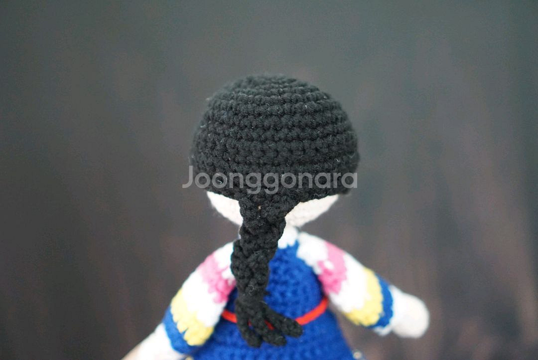 한복입은 도령, 아씨 손뜨개 인형 (계좌거래)--4