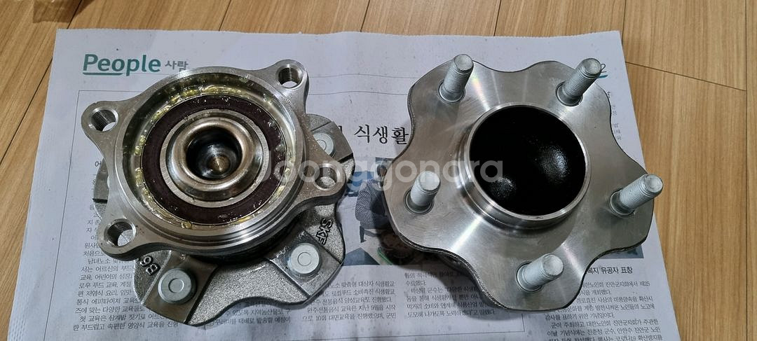 뉴sm5 05~07년식(임프 전) 뒤 허브베어링 2개--2