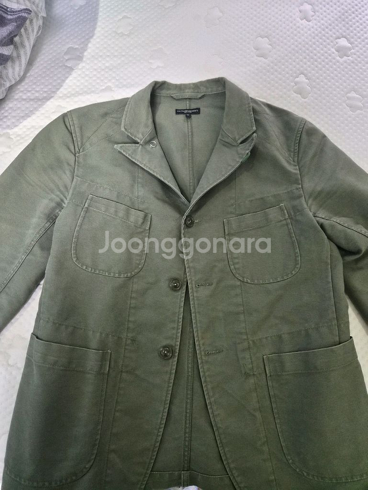 엔지니어드가먼츠 베드포드자켓 더블클로스 올리브 M--5