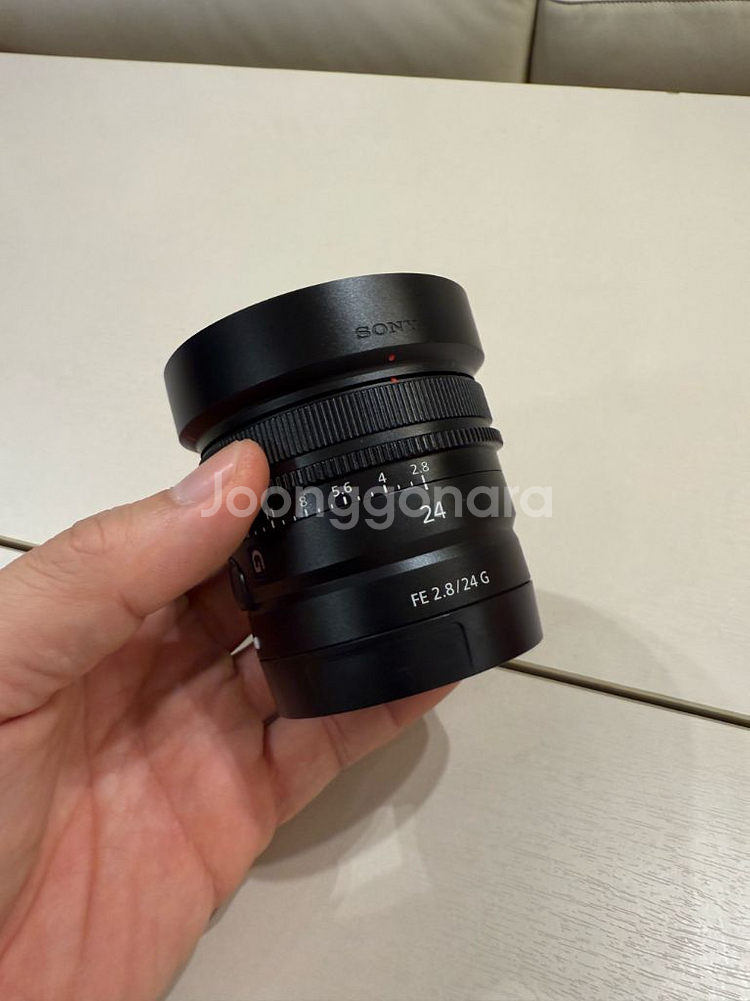소니 FE 24mm F2.8 G 렌즈 + CPL 렌즈--1