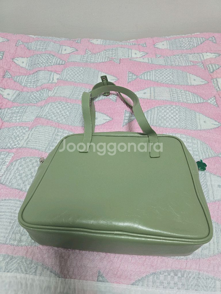 필인더블랭크 숄더백 연두--0
