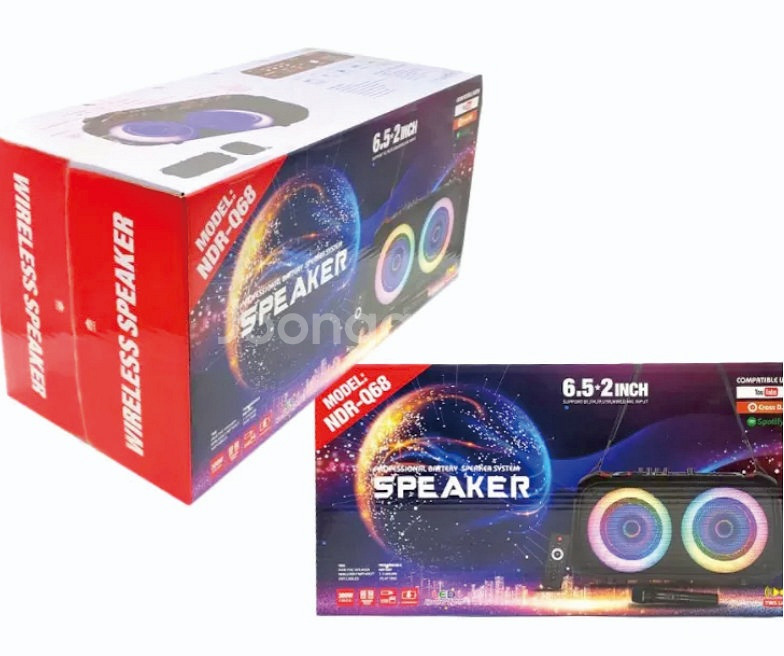 최고급형 더블 블루투스 스피커 파티박스 NDR-Q68--0