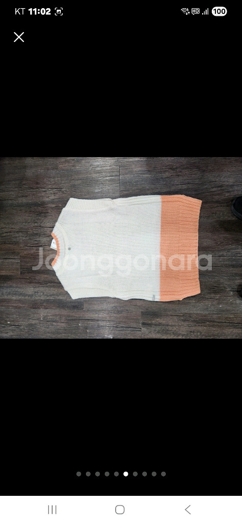 써스데이아일랜드 니트조끼베스트--11