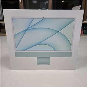 아이맥 M1 24인치 그린 박스만 판매