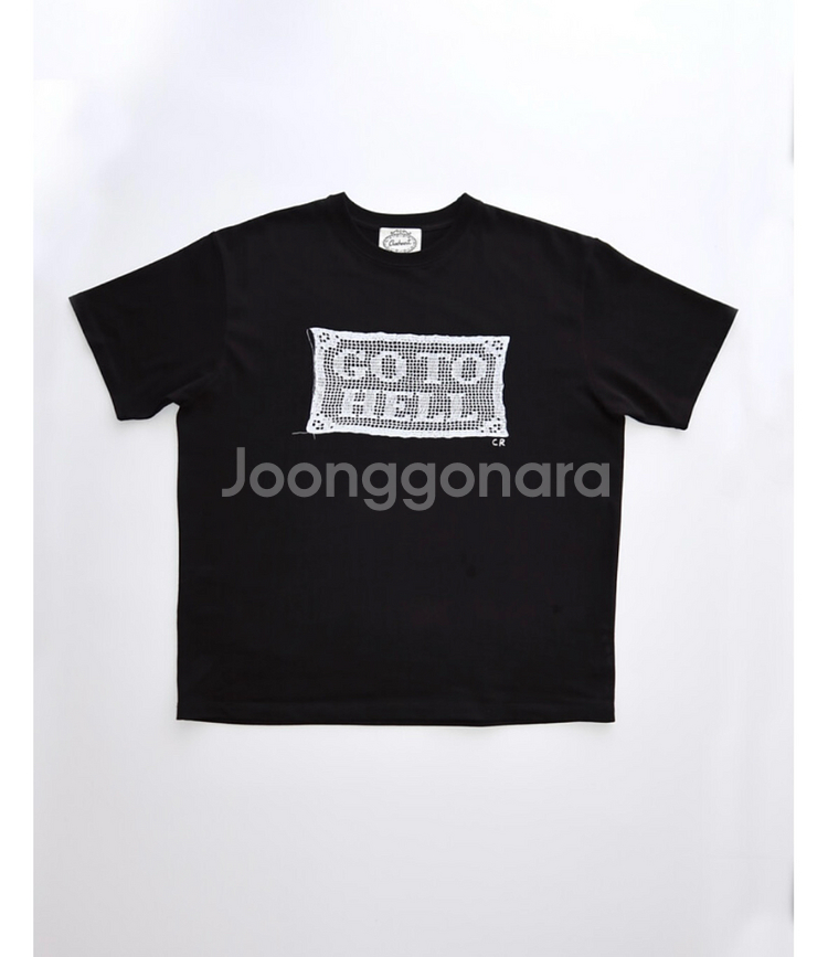 크로쉐안트 go to hell 티셔츠--0