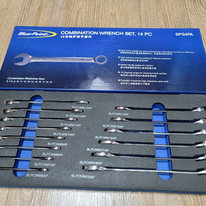 블루포인트 콤비네이션 렌치세트 + 롤패키지
