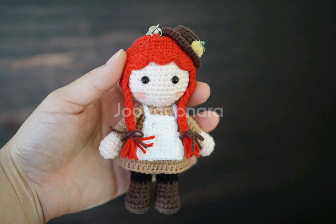 빨강머리앤, 다이애나, 길버트 뜨개 키링 (계좌거래)--2